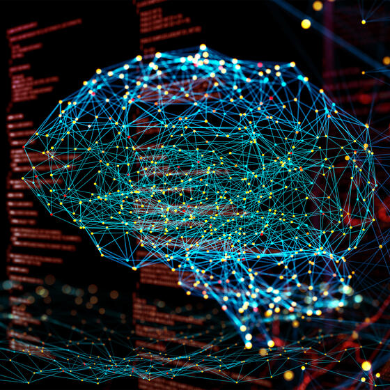 An illustration of artificial intelligence