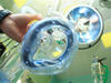 An anesthesia mask from the point of view of a patient in surgery